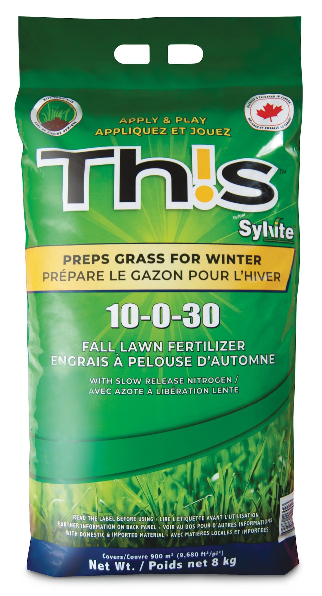 !S 10-0-30 Fall Lawn Fertilizer, 8-kg G6F5 - product image 1