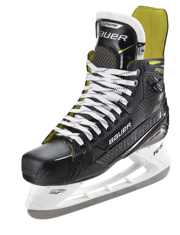 Supreme Pro Hockey Skates, Stainless Steel Blade, Senior M5E1