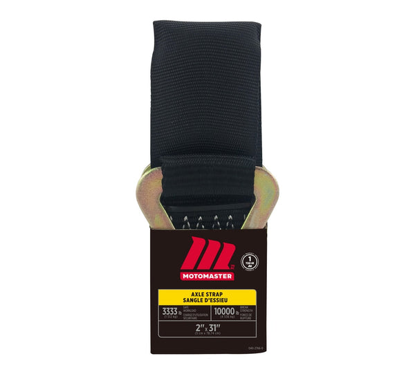 10,000-lb Axle Strap, with D-rings, 2-in x 31-in P5U2