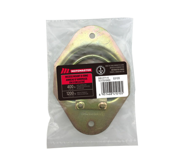 1,200-lb Medium Duty D-Ring, Recessed Mountable G0W9