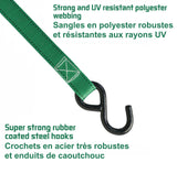 1,500-lb Ratchet Tie-Down Straps, with Padded Handle, 1-in x 14-ft, (2.5 cm x 4.3 m), 4-pk L5P5 - product image 6