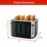 4-Slice Touchscreen Toaster with Easy Touch Technology K8Y7 - product image 3