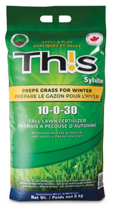 !S 10-0-30 Fall Lawn Fertilizer, 8-kg G6F5 - product image 1