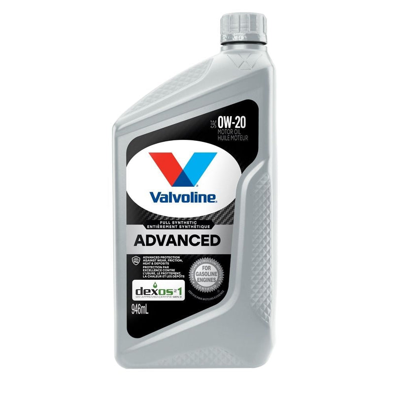 0W20 Advanced Synthetic Engine/Motor Oil, 946-mL W5O8